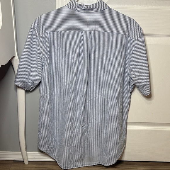 Polo by Ralph Lauren Men's Navy and White Striped Shirt - Picture 5 of 5